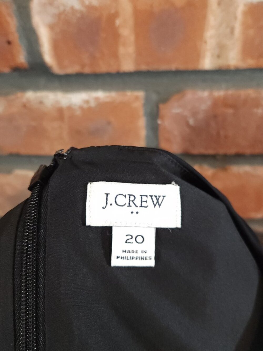 J. Crew Short Sleeve Black Suiting Dress Quiet Luxury Classic Career Women's 20 - Picture 7 of 7
